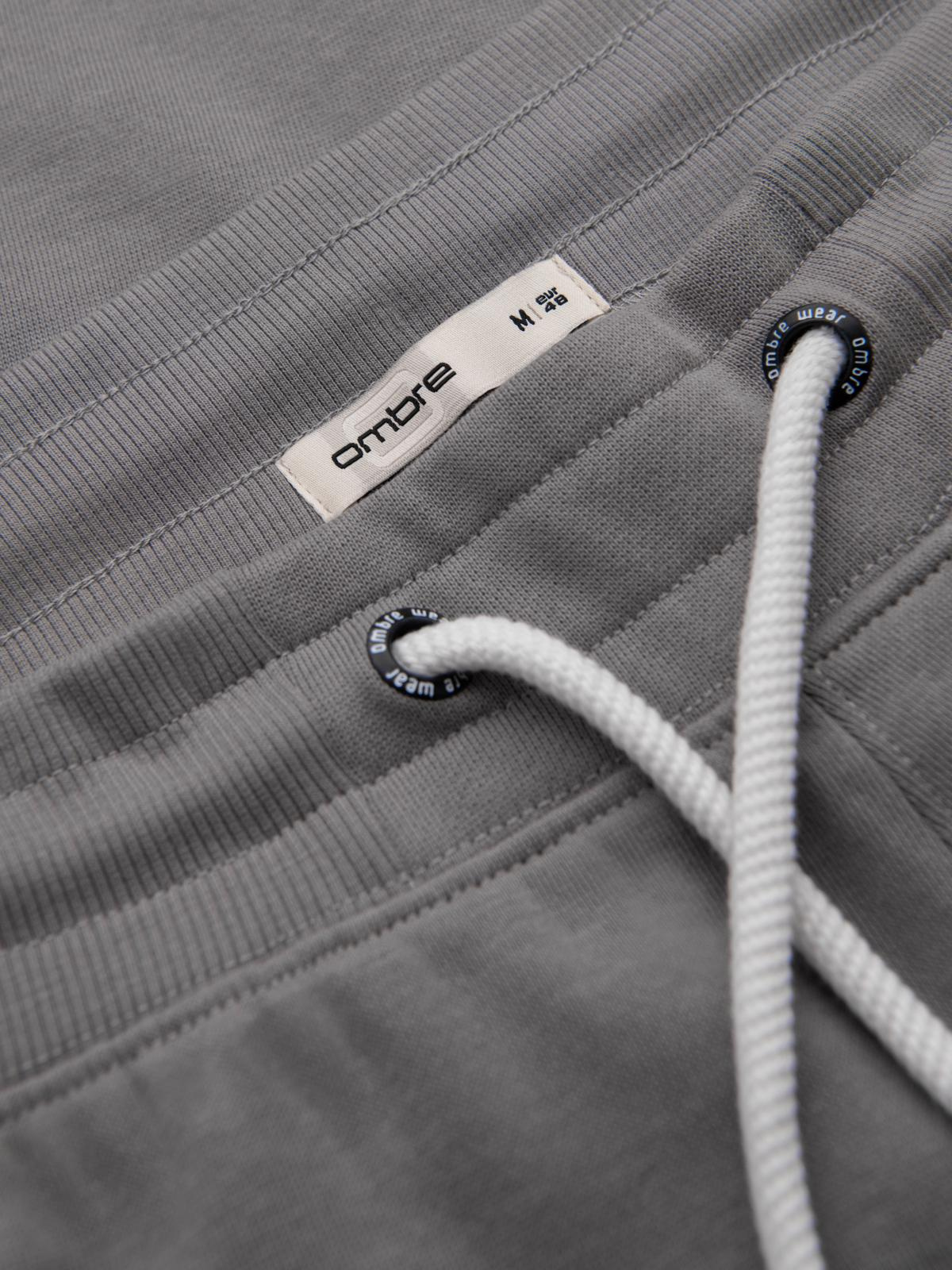 Ombre Men&#039;s sweatpants with unlined leg - gray