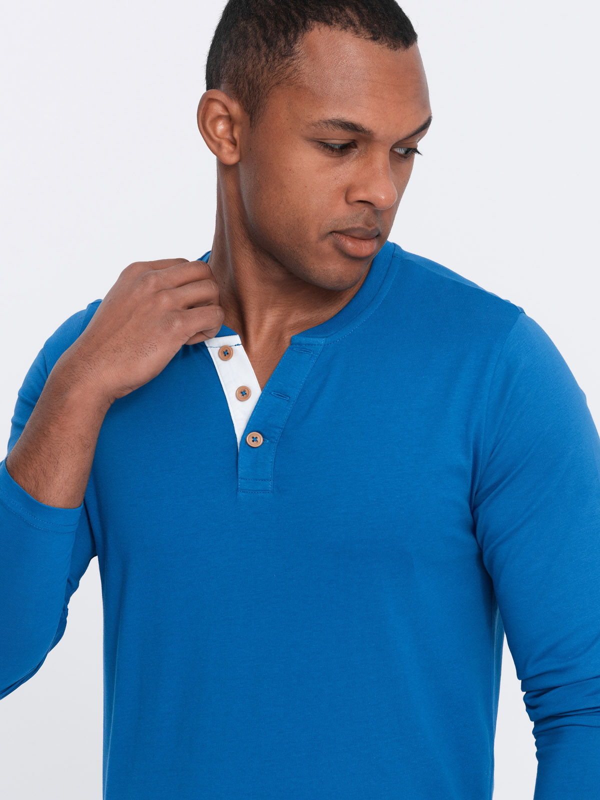 Herren-Poloshirt Ombre