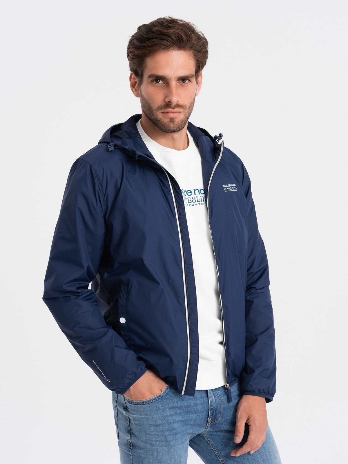 Geaca barbati, Ombre