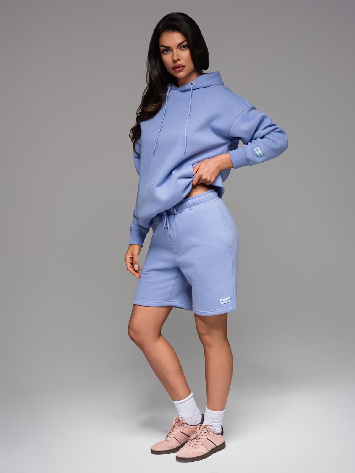 Ombre Unisex teplákové šortky s nastaviteľným pásom