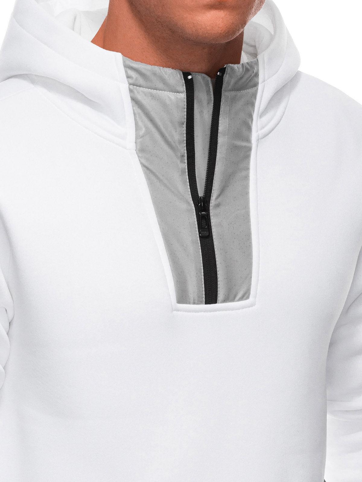 Edoti Men's zip-up sweatshirt