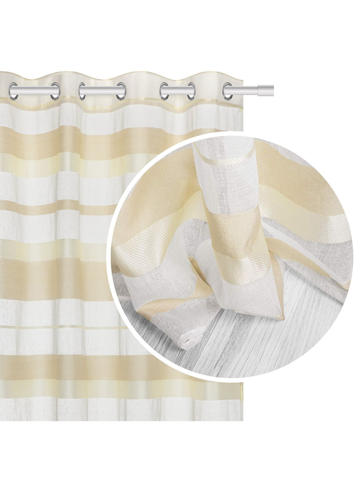 Edoti Base curtain 140x250 A482