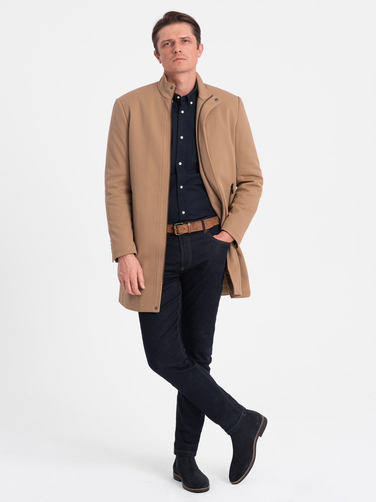 Palton barbati, Ombre