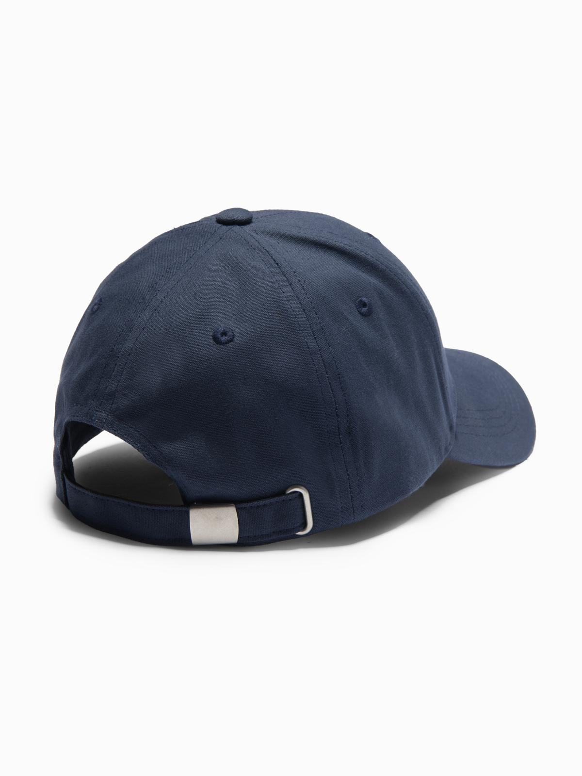 Ombre Men's baseball cap with patch - navy blue