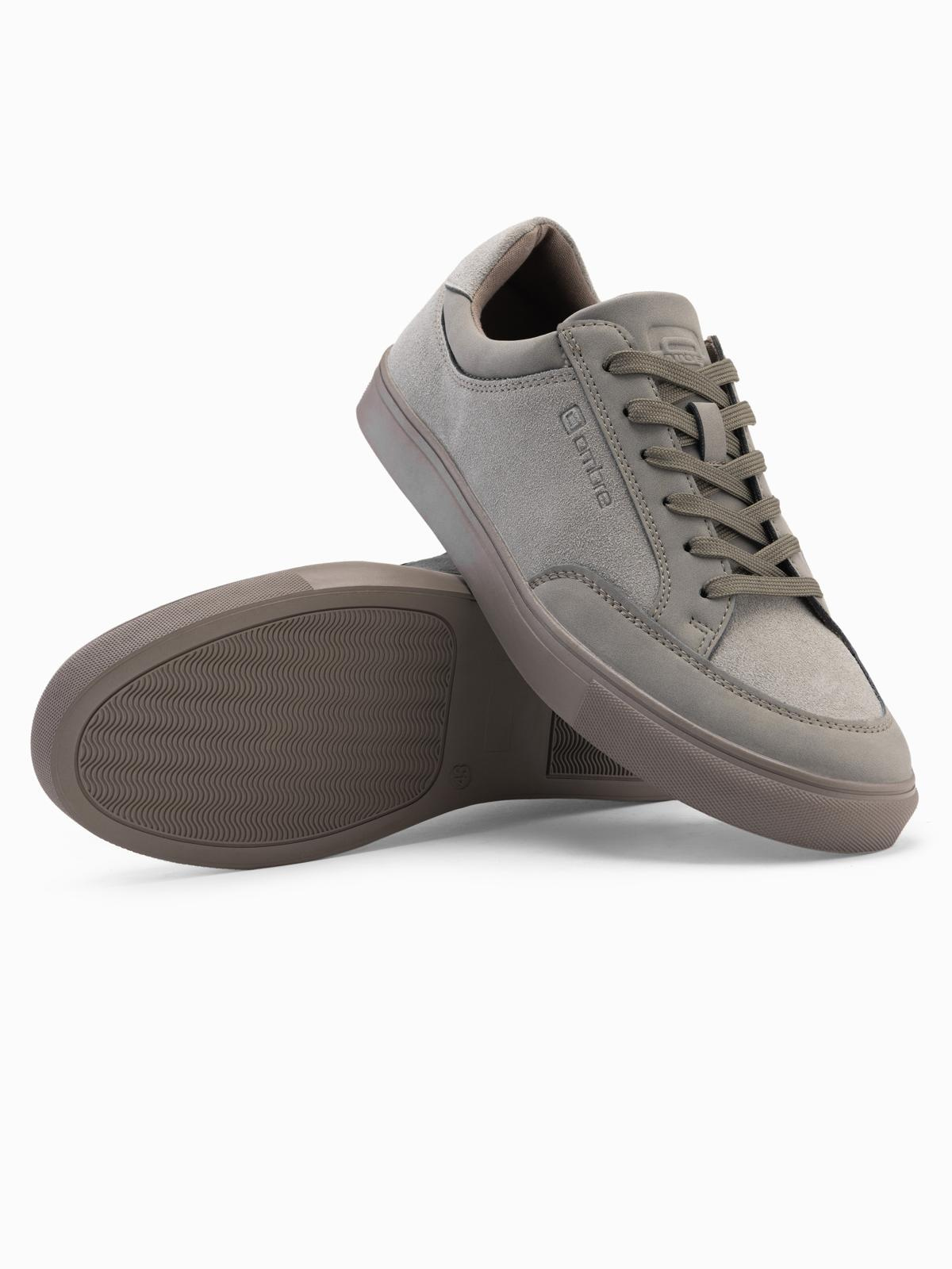 Ombre Men&#039;s monochromatic streetwear style shoes - olive
