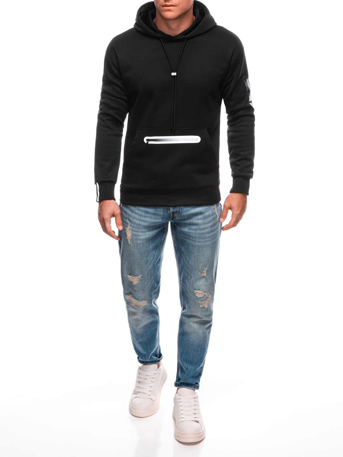 Edoti Men&#039;s zip-up sweatshirt