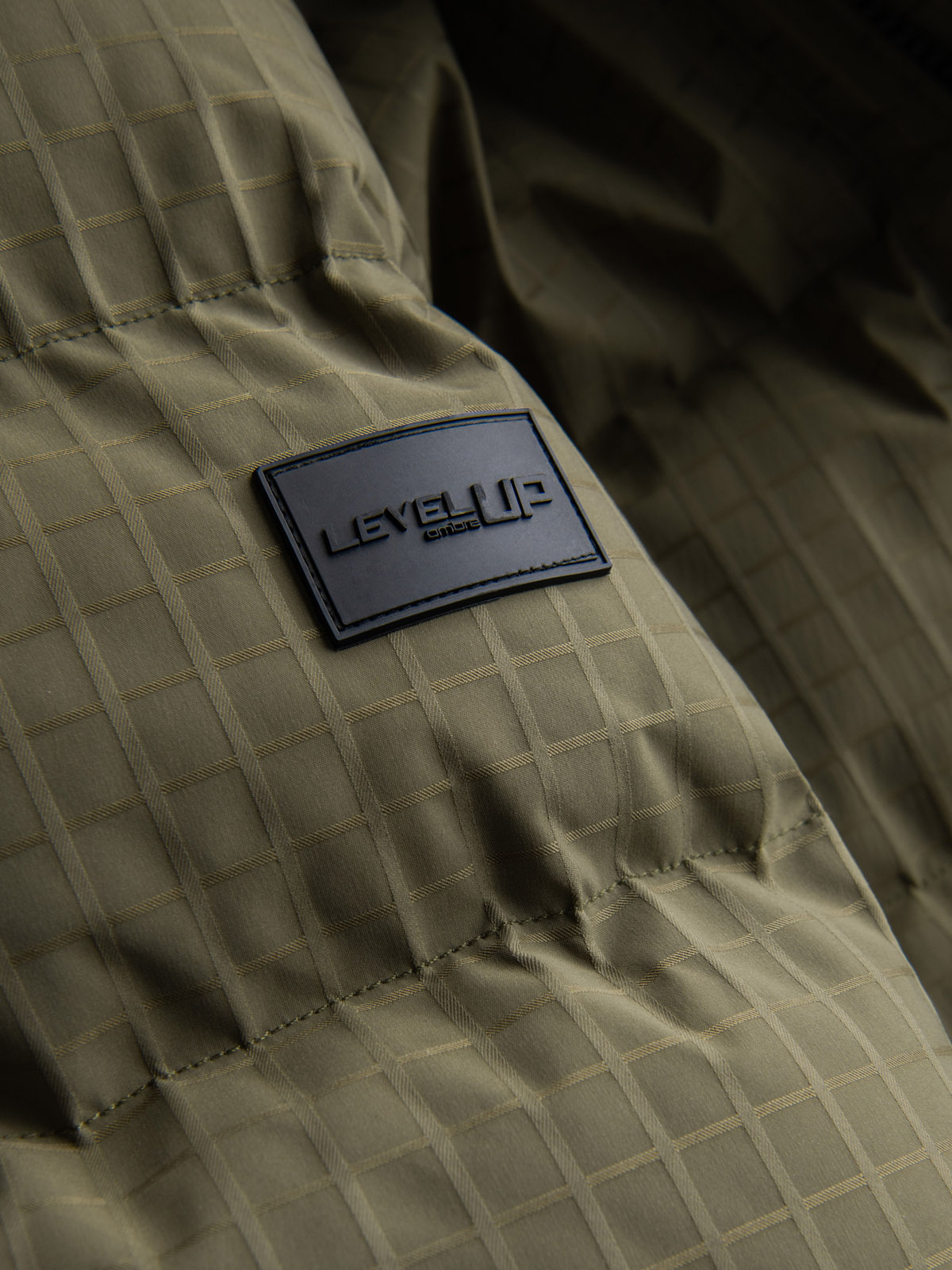 Ombre Outdoor long men&#039;s parka jacket - olive