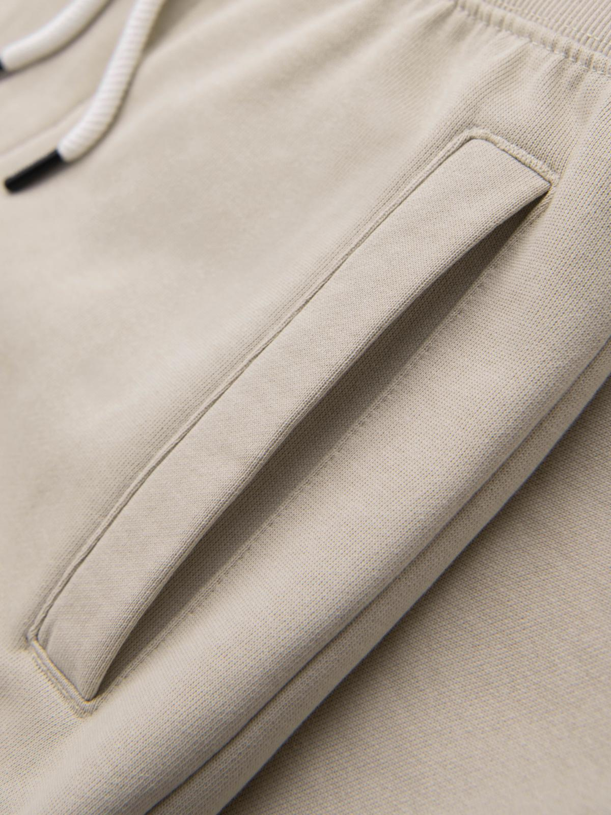 Ombre Men&#039;s sweatpants with unlined leg - light beige