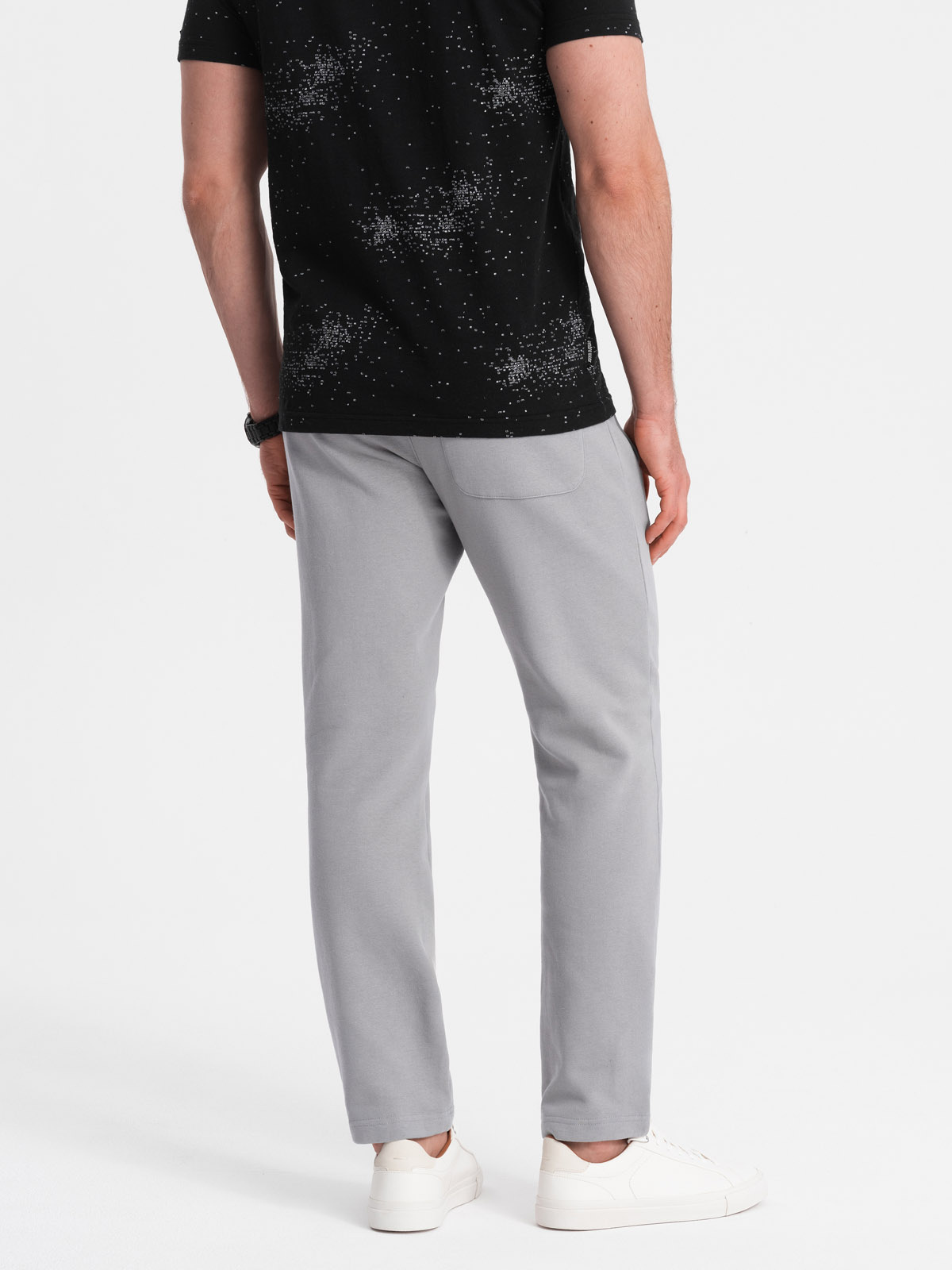 Ombre Men&#039;s sweatpants with unlined leg - gray