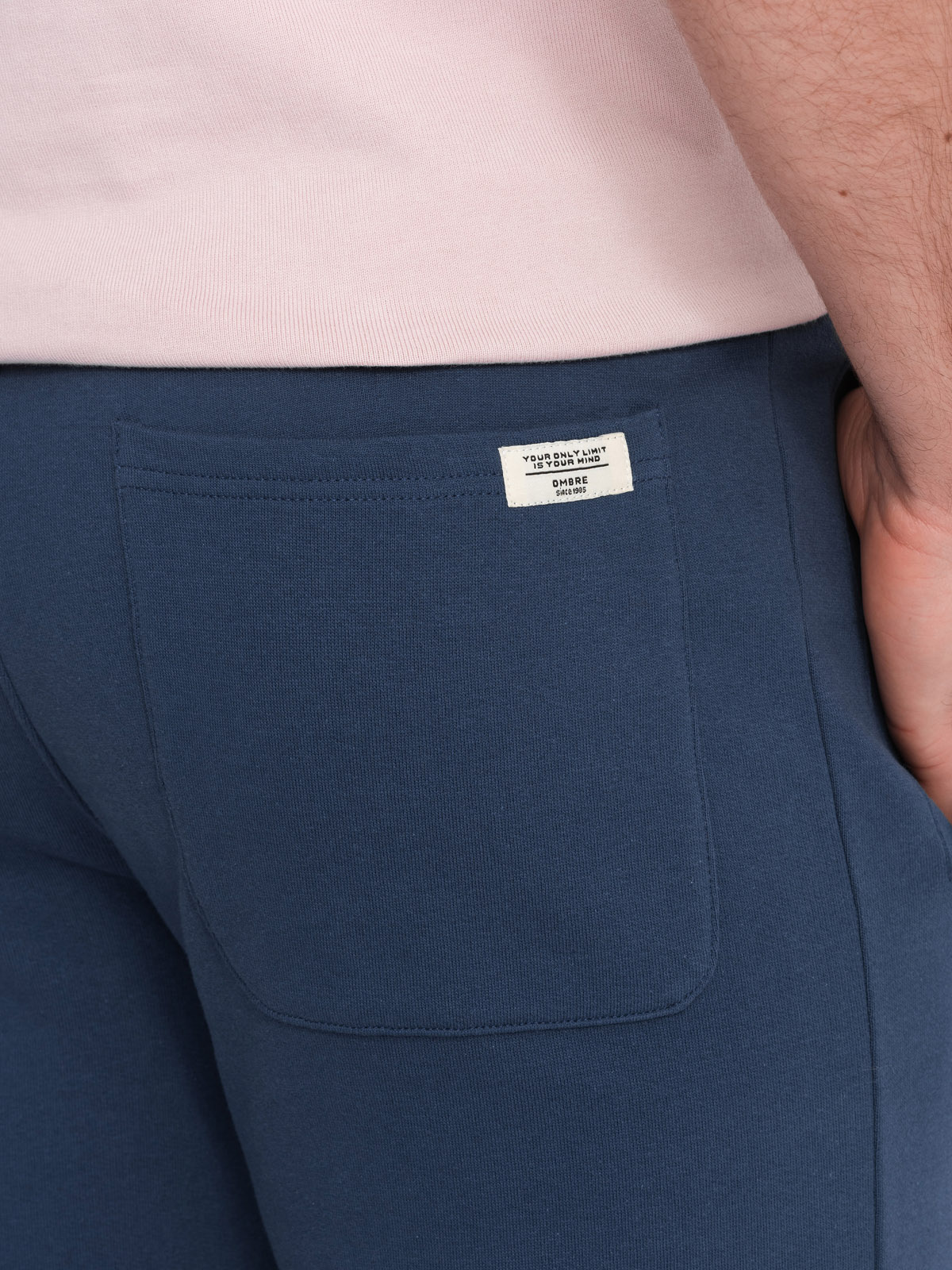 Ombre Men&#039;s sweatpants with unlined leg - dark blue