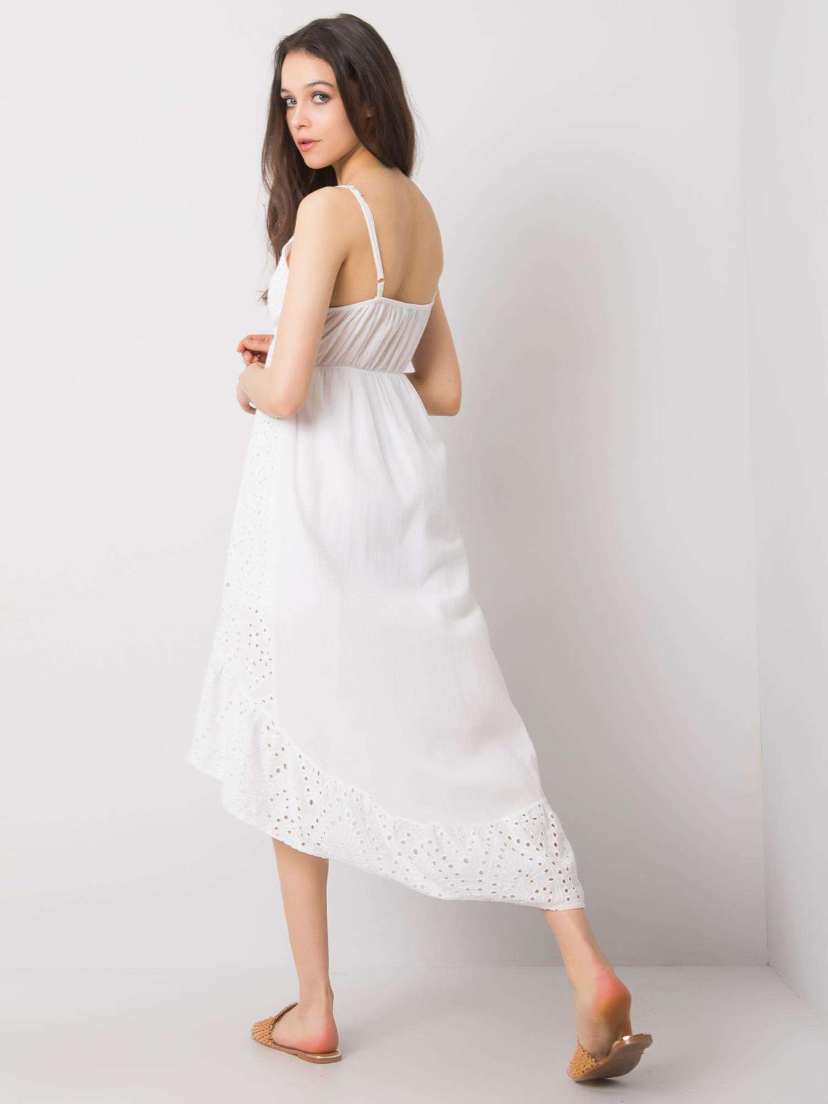 Edoti Strapless dress, richelieu DL