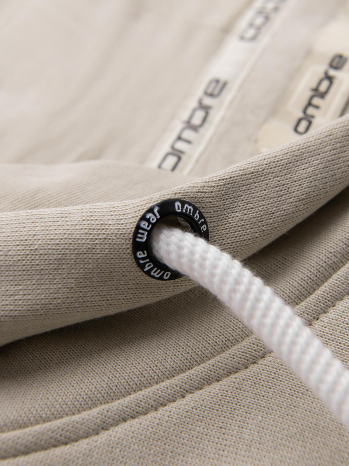 Ombre Men's BASIC kangaroo hooded sweatshirt