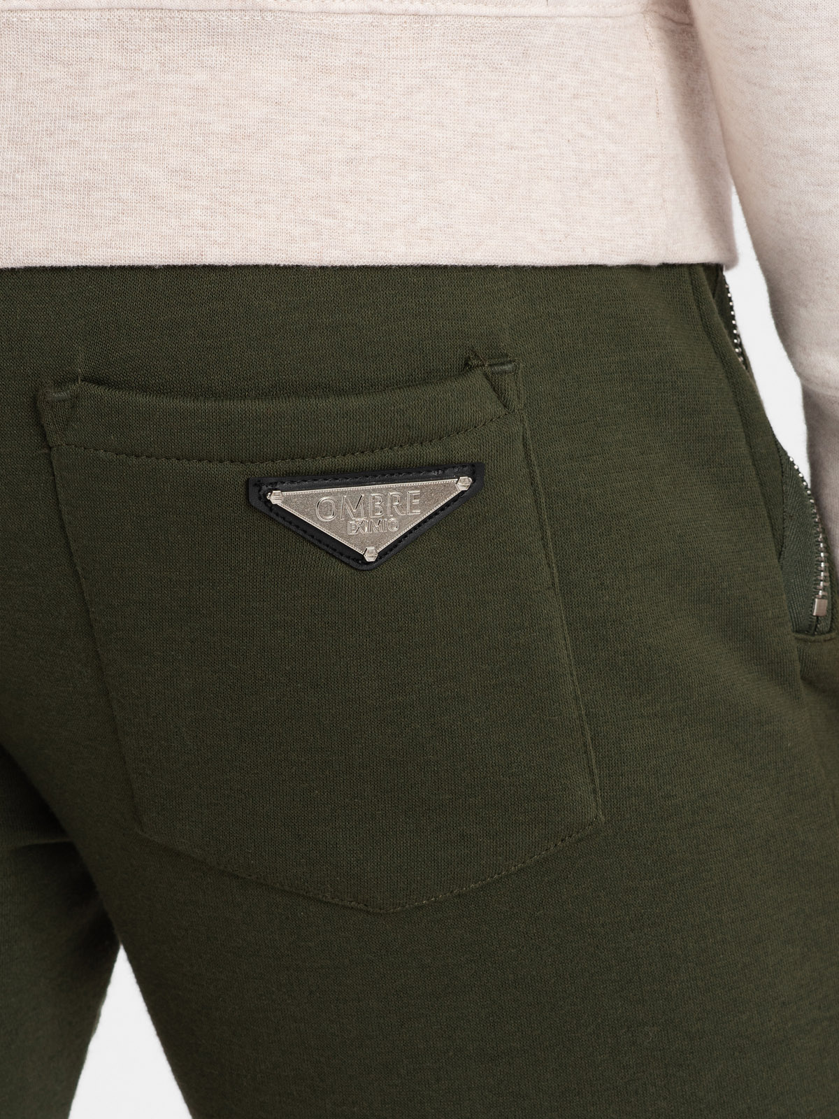 Ombre Men&#039;s jogger sweatpants - olive