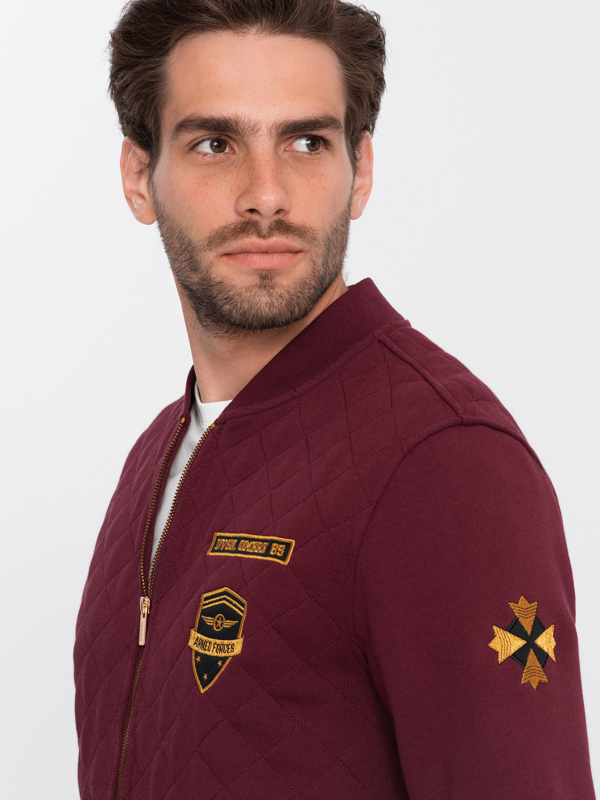 Ombre Men's zip-up sweatshirt