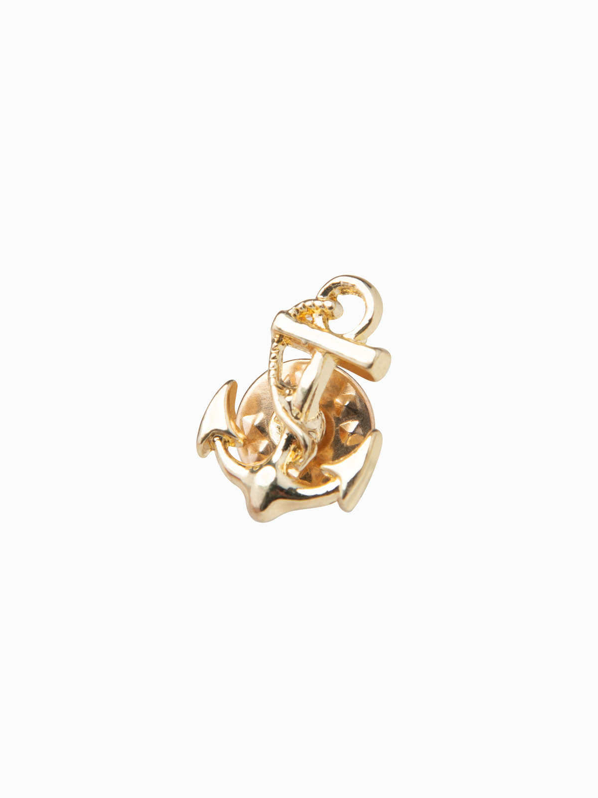 Ombre Decorative metal clothing pin anchor - gold