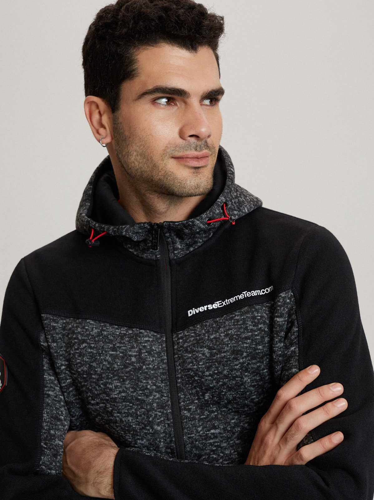 Diverse Men's sweatshirt DKR CROSS 4