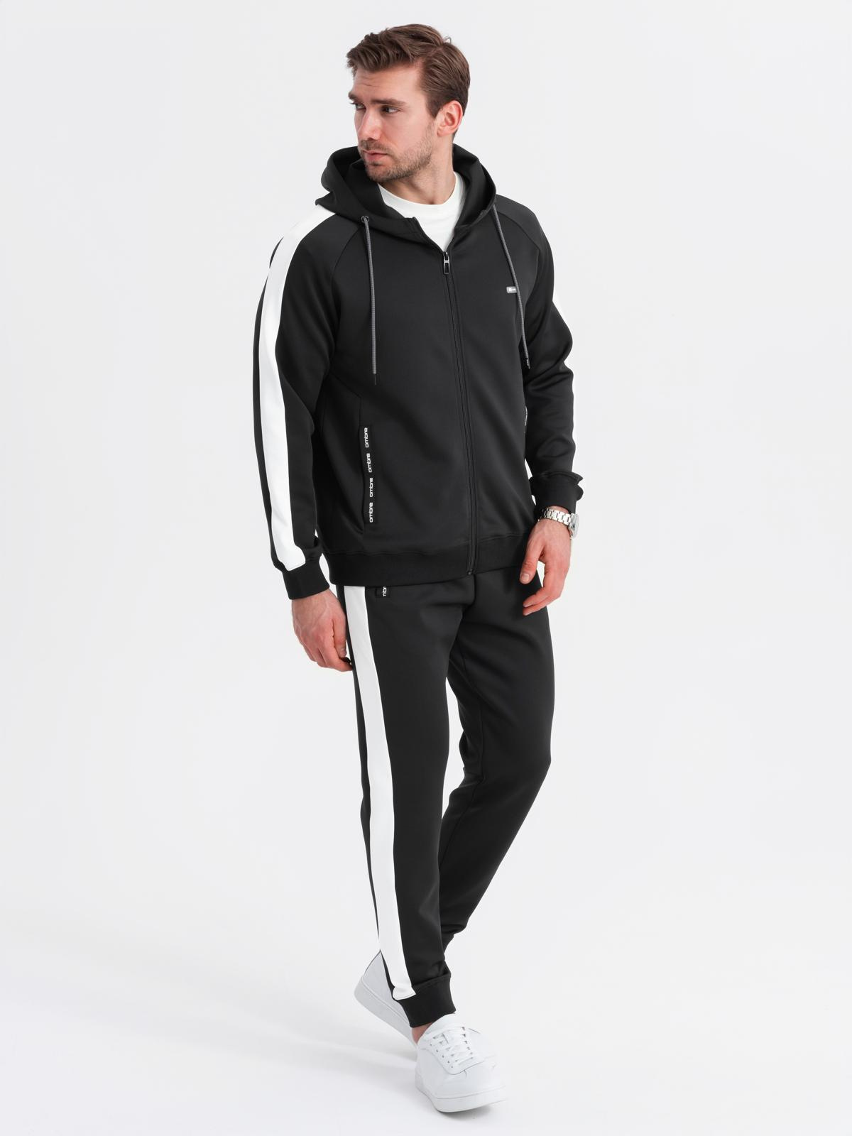 Pánská tepláková souprava se zipem a joggery