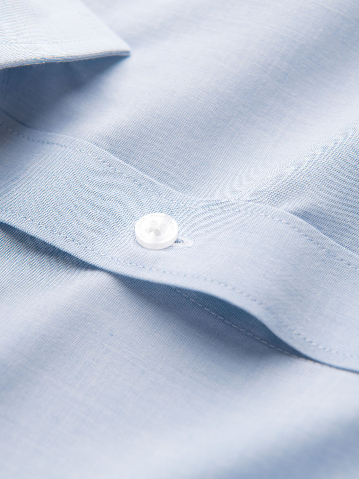 Ombre REGULAR cotton classic shirt - blue