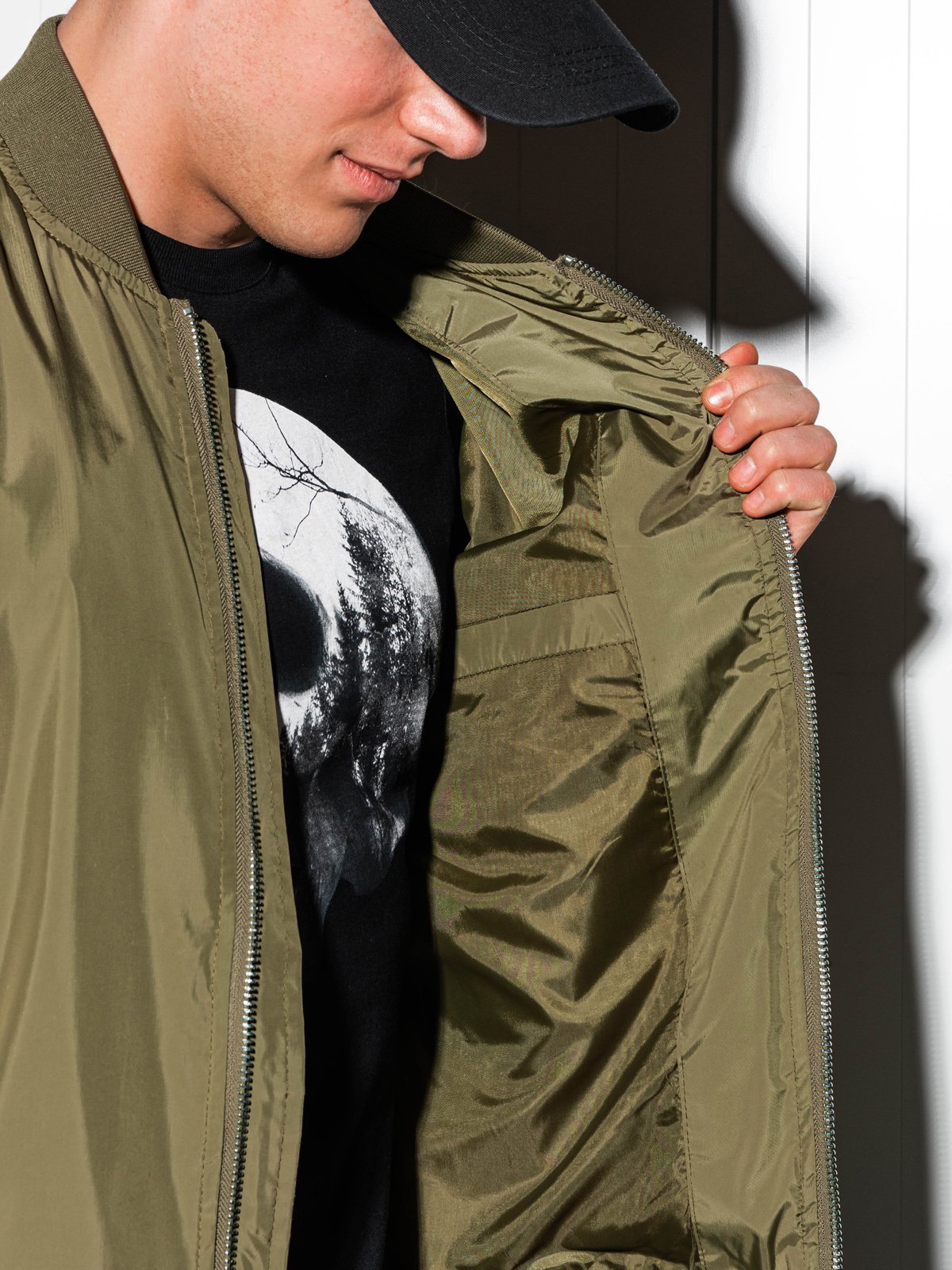 Geaca barbati, Ombre