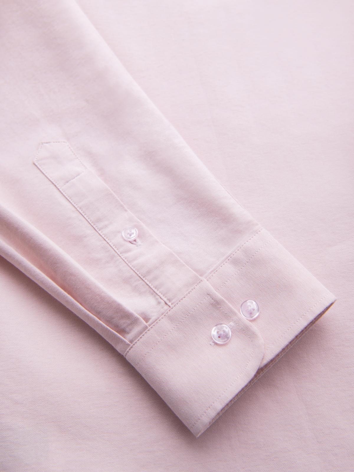 Ombre Cotton pastel men&#039;s oxford shirt - light pink