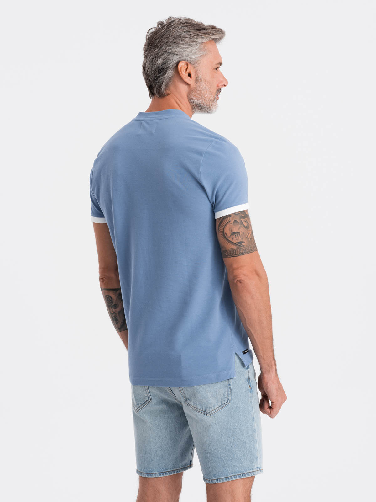 Tricou polo barbati, Ombre