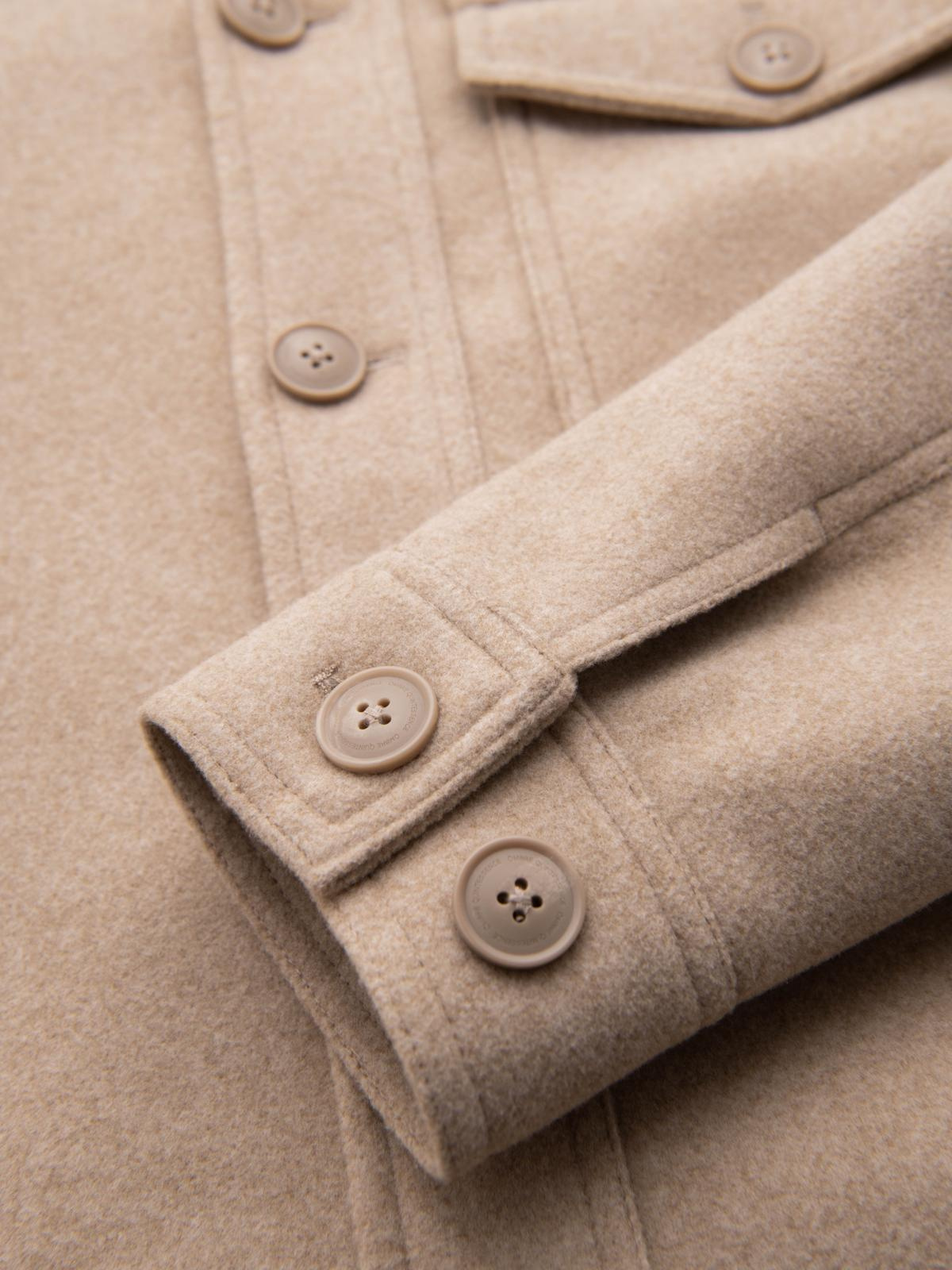 Ombre Men&#039;s shirt jacket - beige