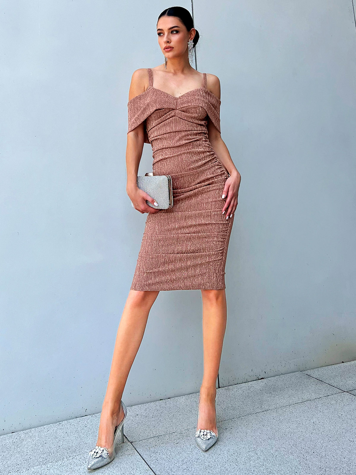 Edoti GEORGINIA midi dress DL