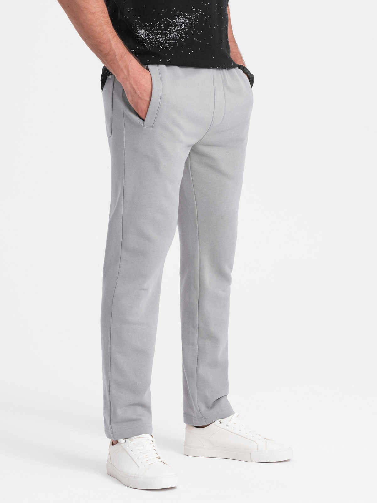 Ombre Men&#039;s sweatpants with unlined leg - gray