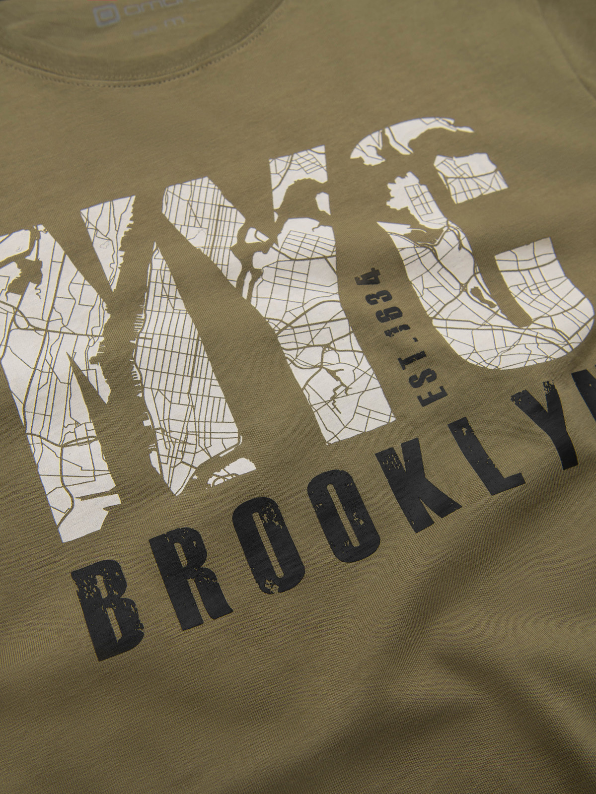 Pánske tričko s dlhým rukávom NYC Brooklyn