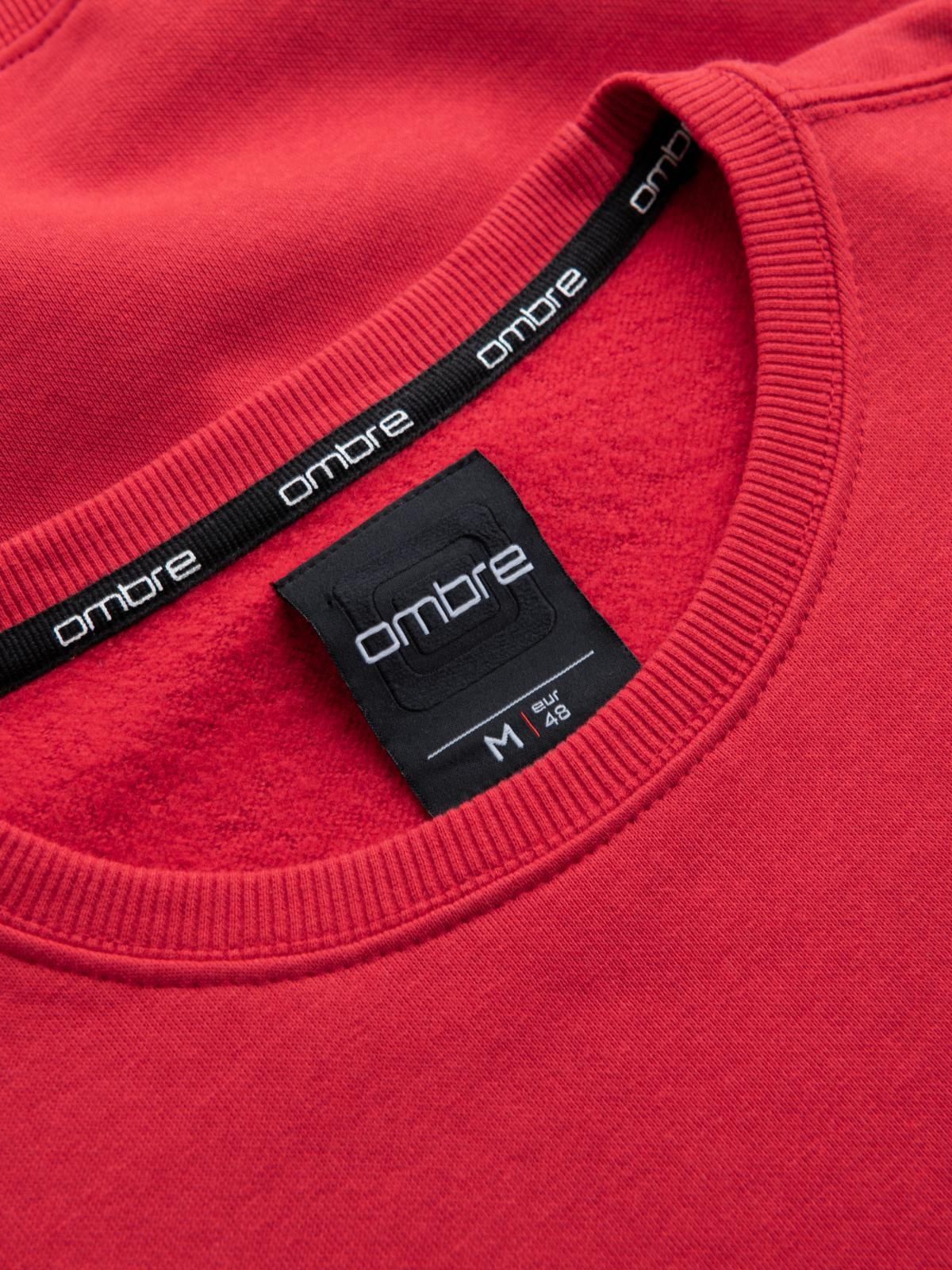 Hanorac cu guler rotund pentru bărbați, cu imprimeu ombre