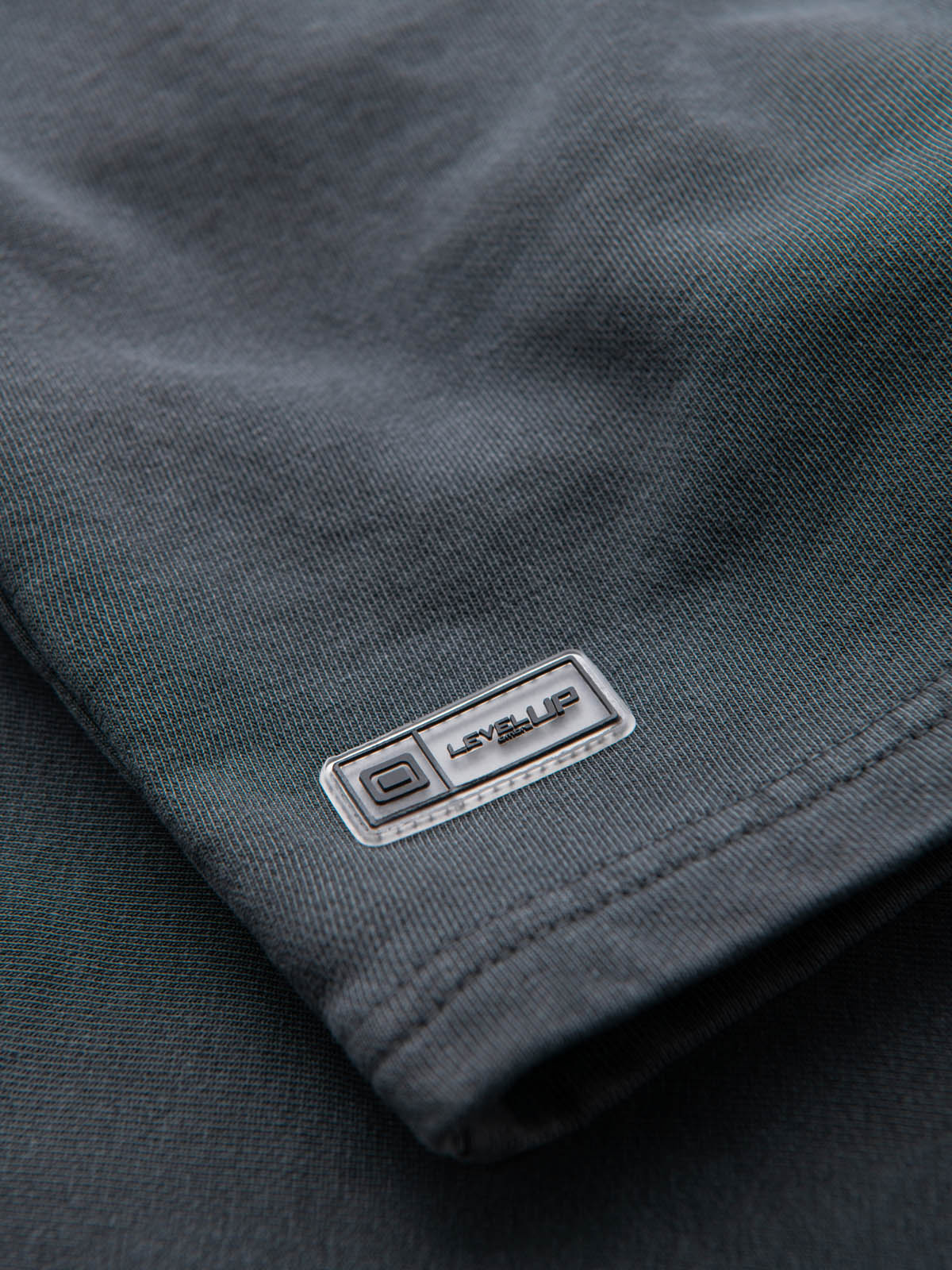 Ombre Men&#039;s RELAXED FIT tracksuit short shorts in athleisure style - graphite