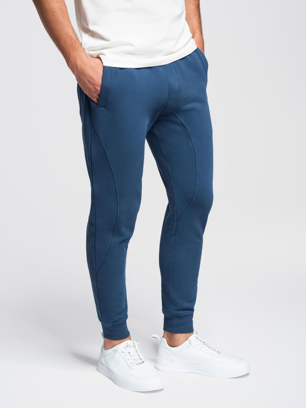 Ombre Men&#039;s jogger sweatpants - navy blue