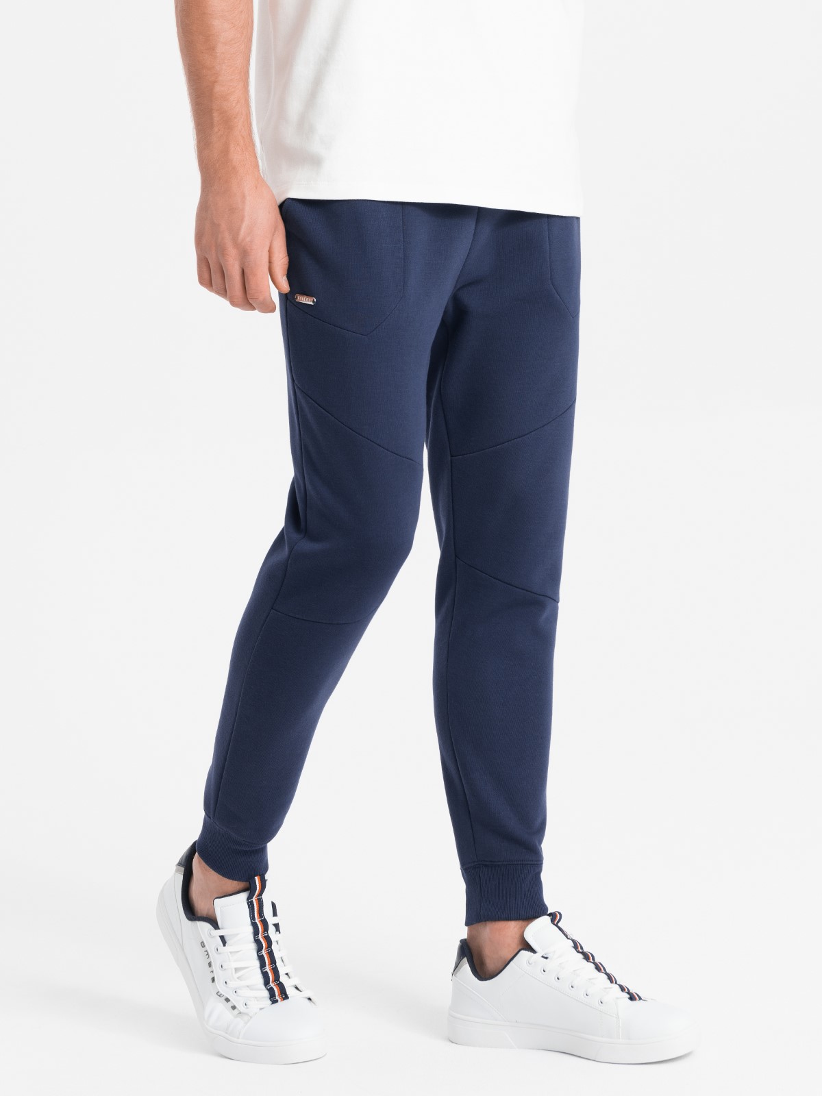 Ombre Men's sweatpants joggers - dark blue