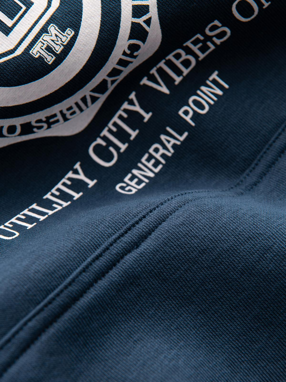 Hanorac bărbătesc Ombre cu imprimeu mare