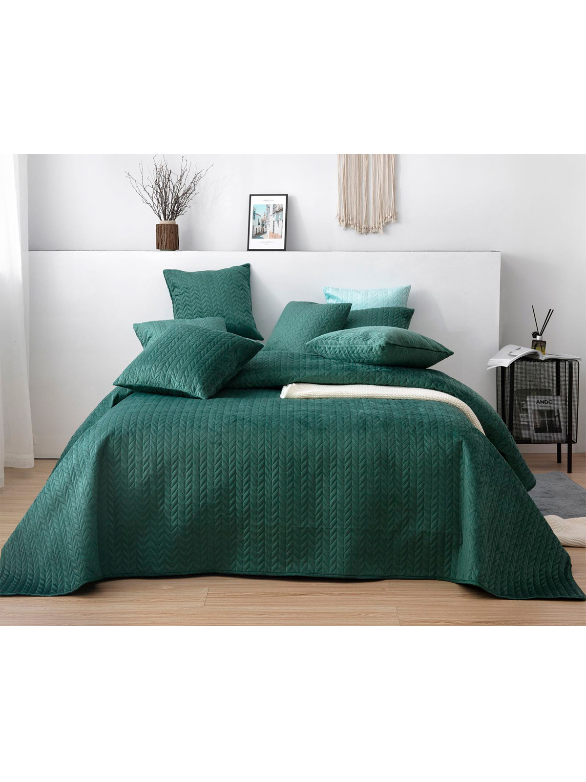 Edoti Quilted Bedspread Moxie A544