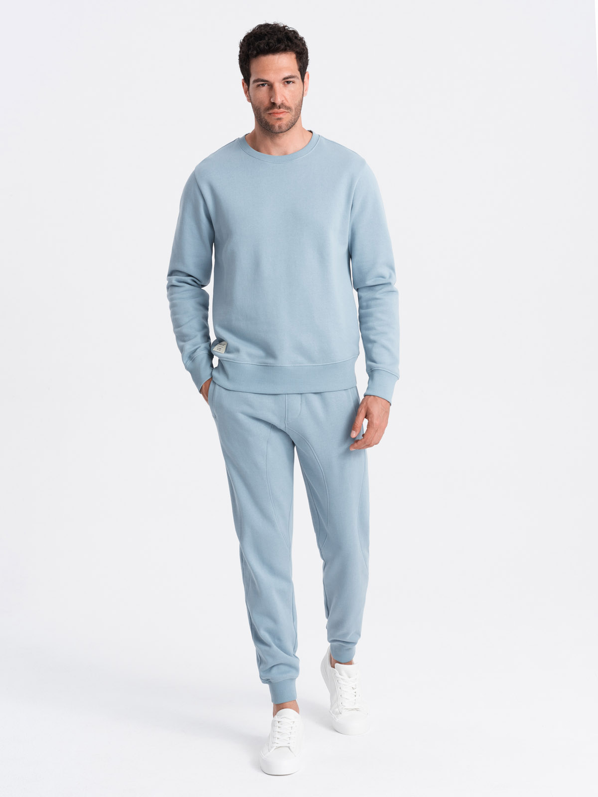 Ombre Men's tracksuit set jogger pants + sweatshirt