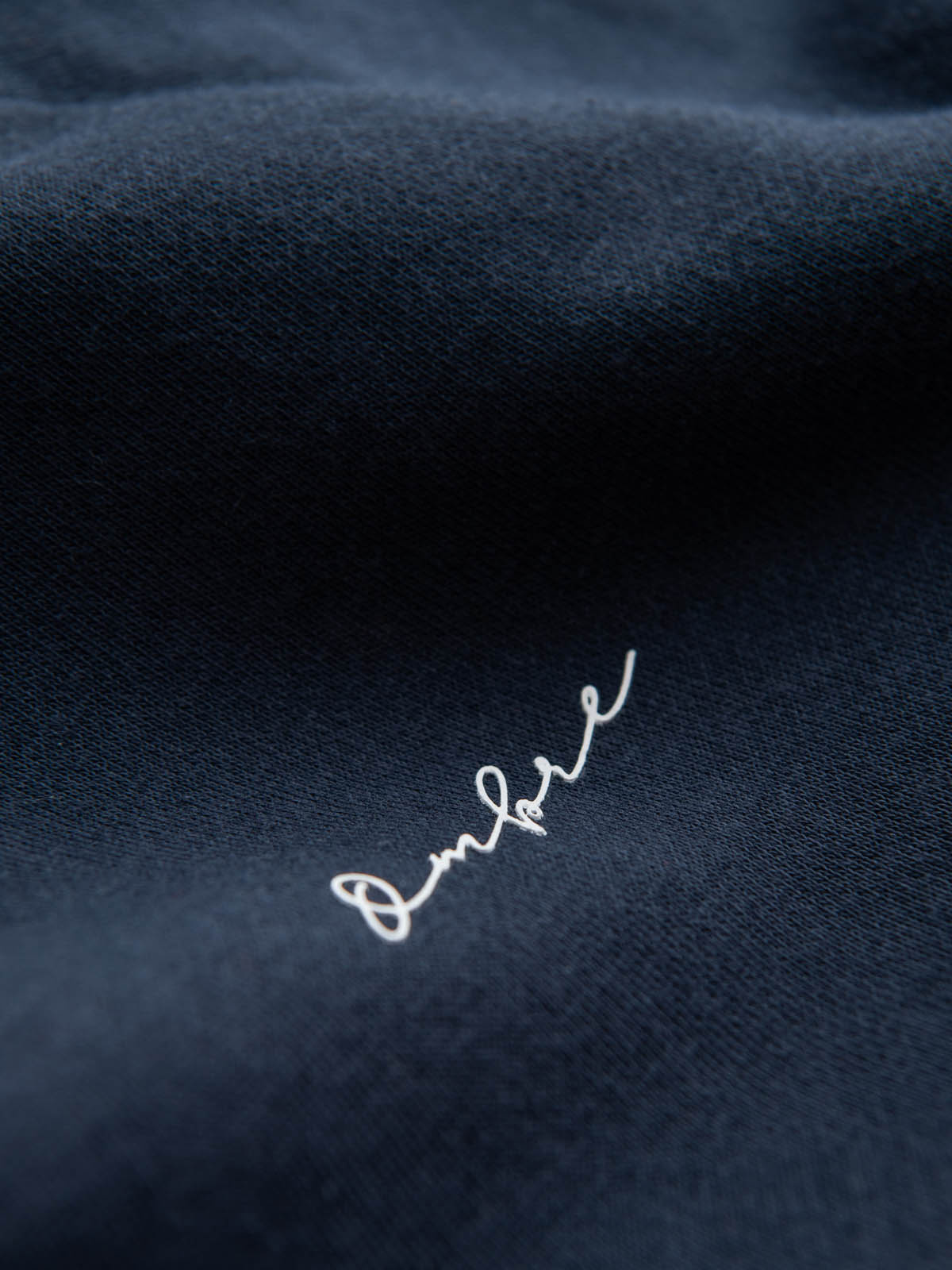 Ombre Tri-color men&#039;s sweatshirt with raglan sleeves - navy blue