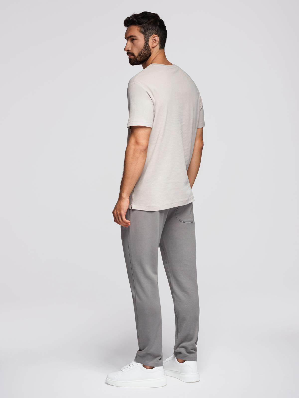 Ombre Men&#039;s sweatpants with unlined leg - gray