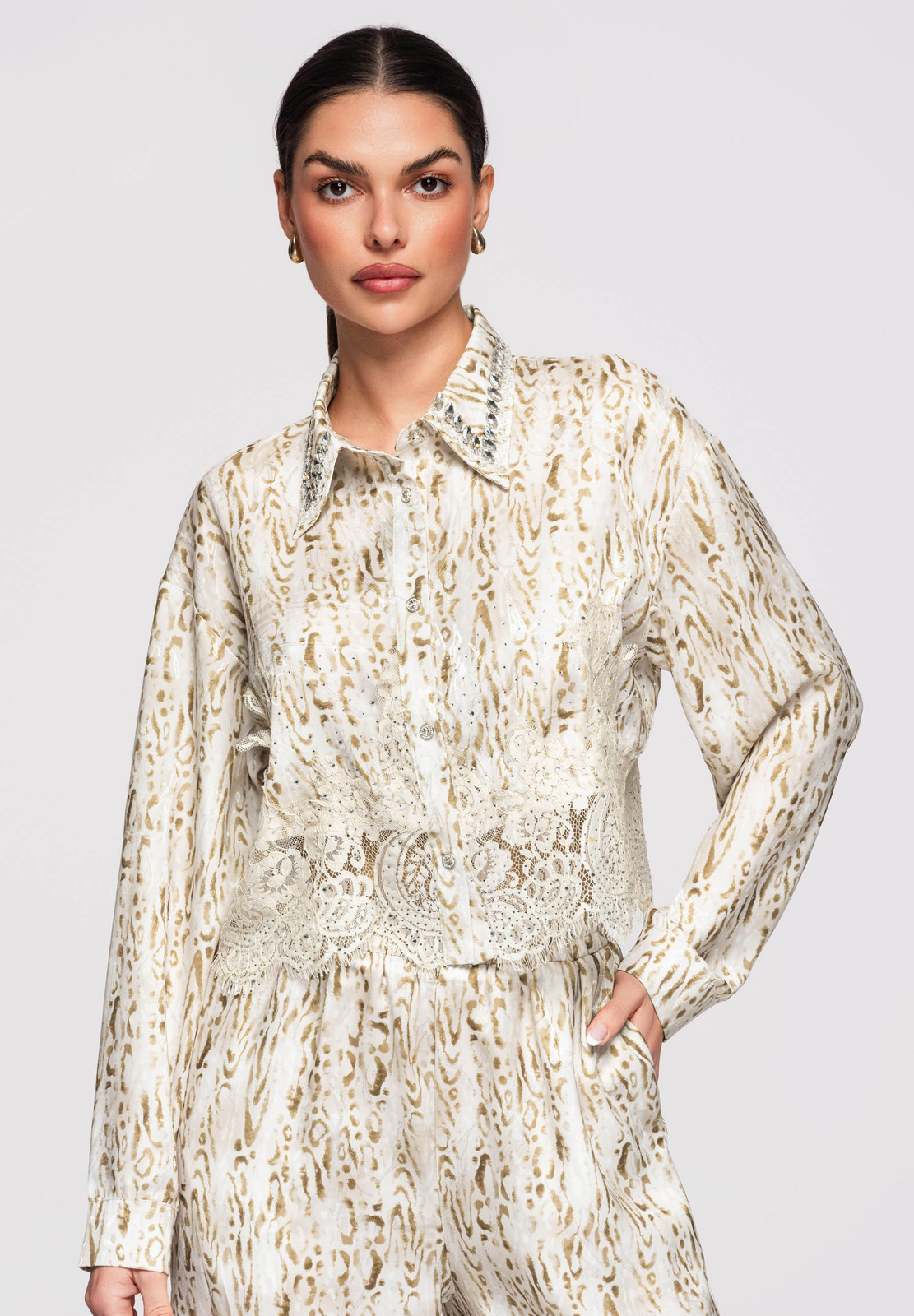 Testată pentru femei cămașă Edoti