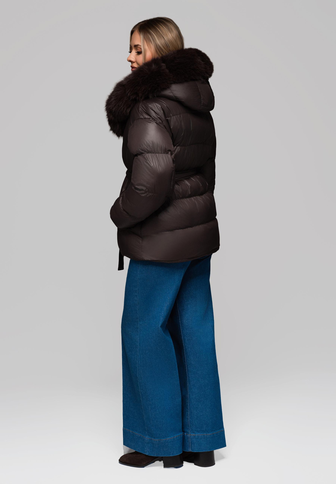 Edoti Women&#039;s insulated jacket with fur OW-JALP-0103 v3