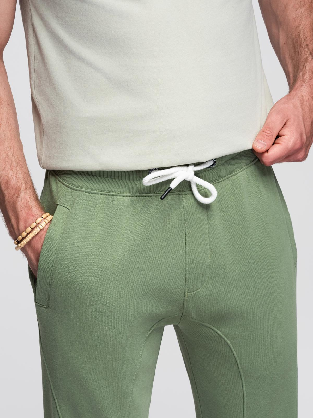Ombre Men's jogger sweatpants - green