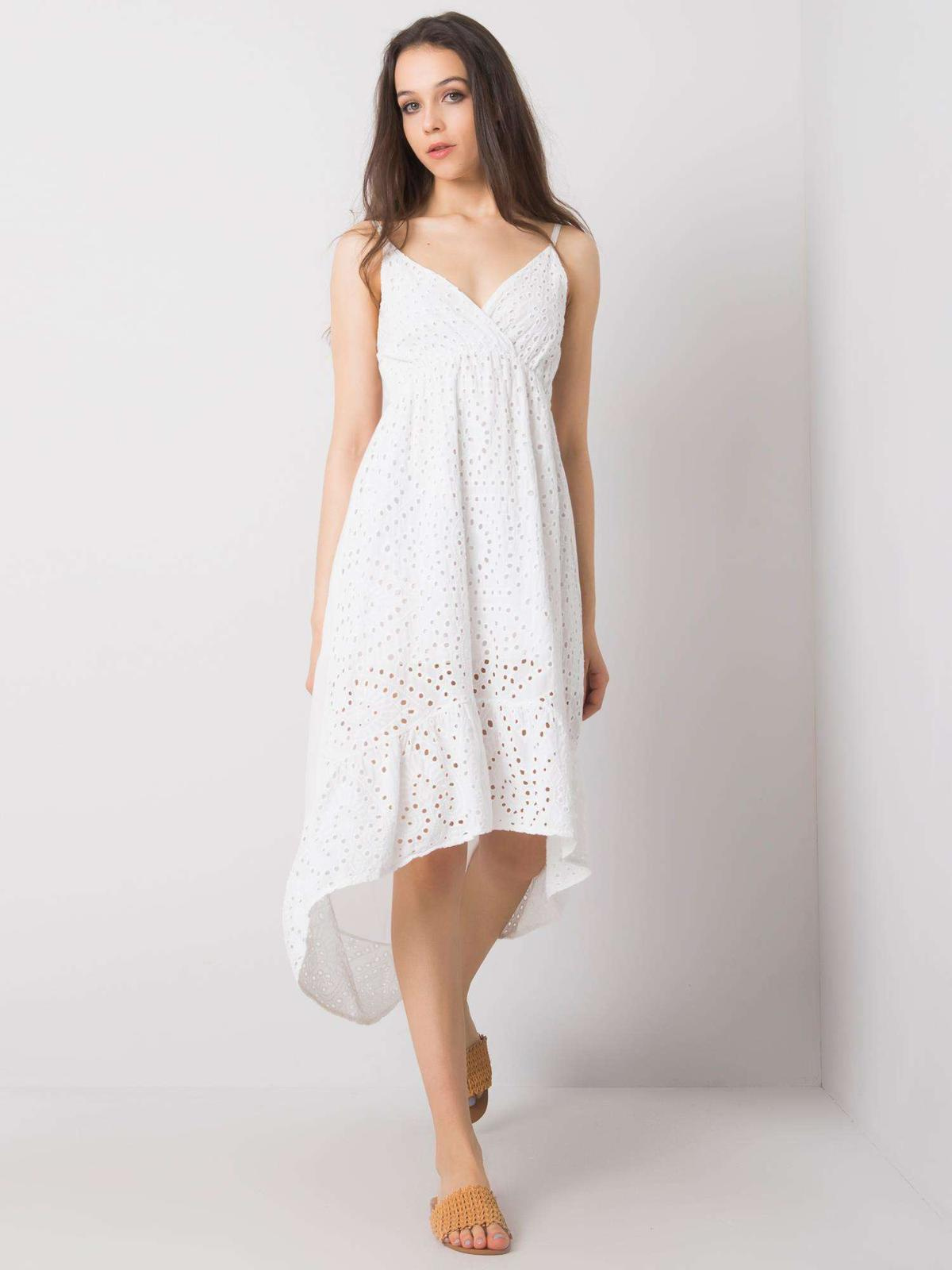 Edoti Strapless dress, richelieu DL