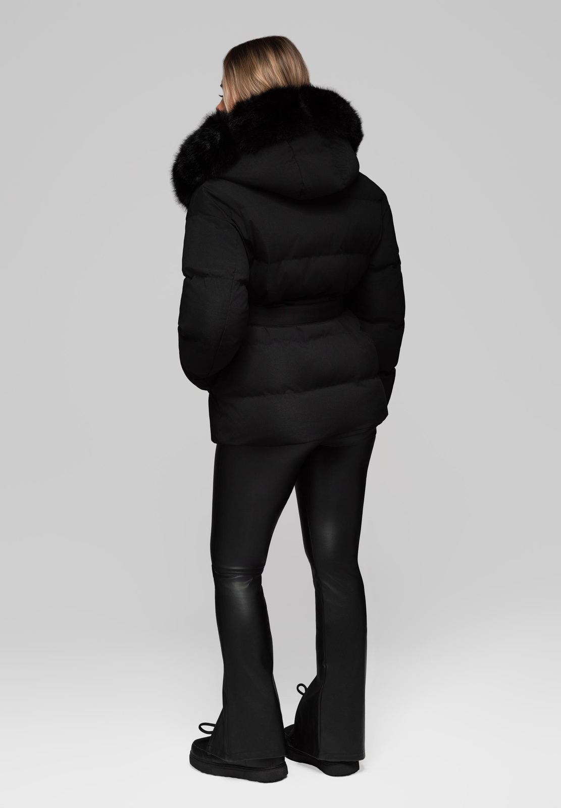 Edoti Women's insulated jacket with fur OW-JALP-0103 v2