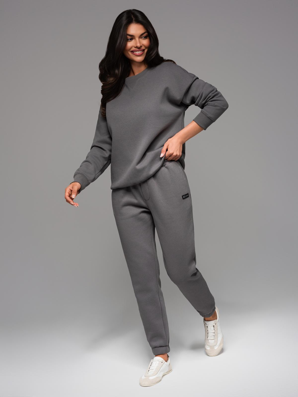 Ombre UNISEX couples tracksuit set in athleisure style with pants and sweatshirt