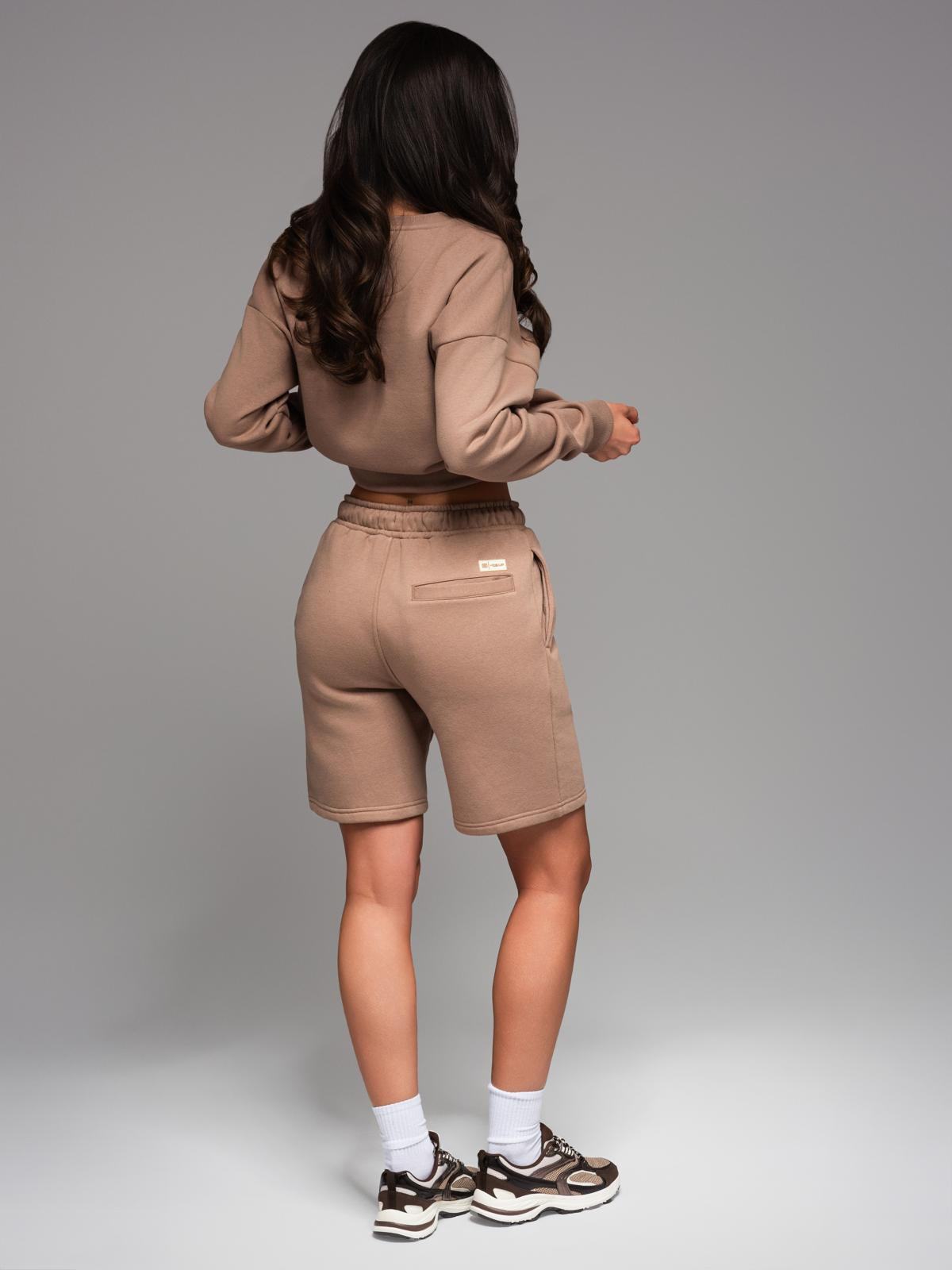 Ombre UNISEX tracksuit set sweatshirt + shorts