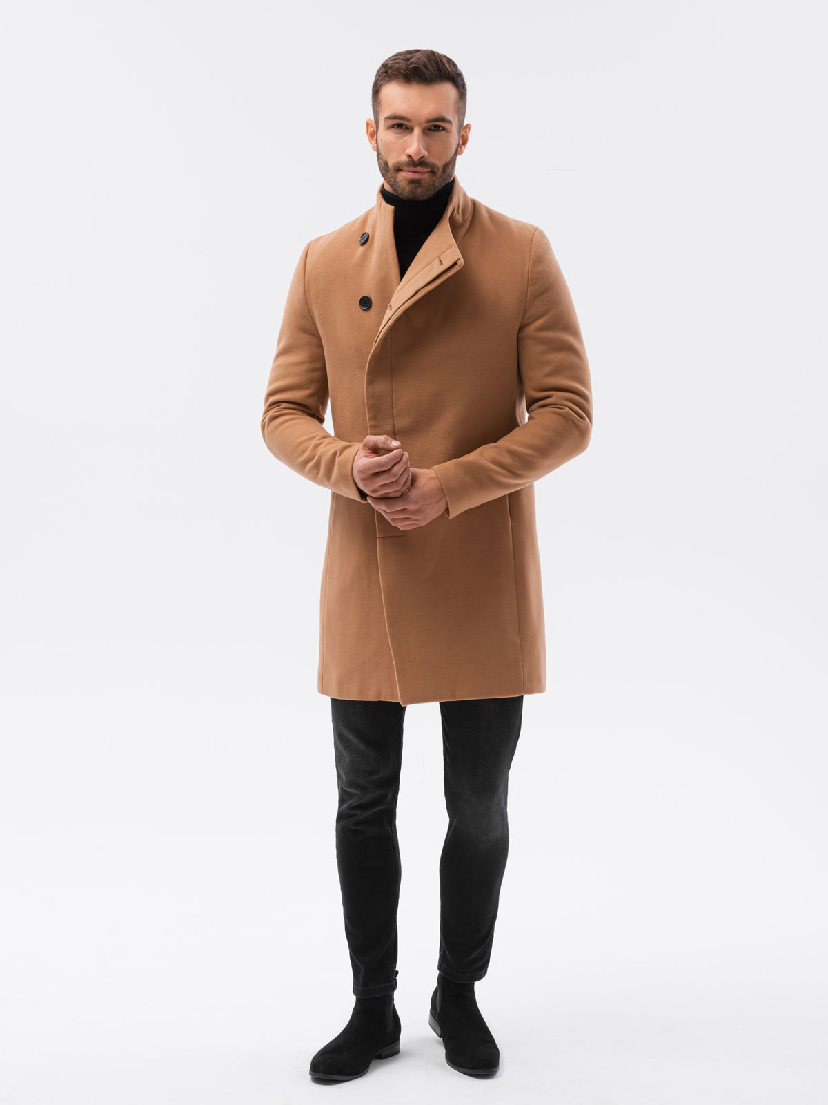 Palton barbati, Ombre