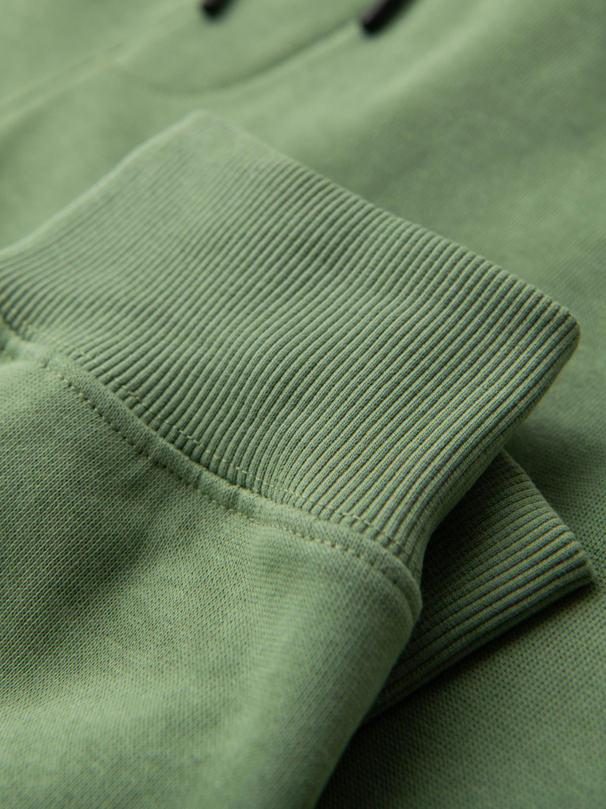 Ombre BASIC pánske jogger tepláky - zelené