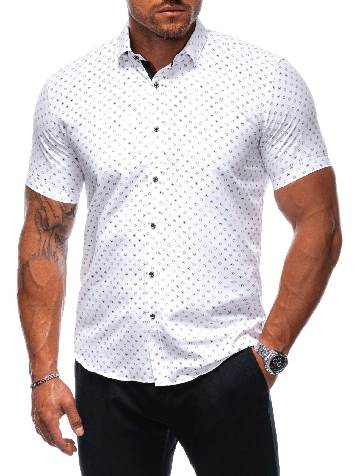 Edoti Men's Short Sleeve Shirt