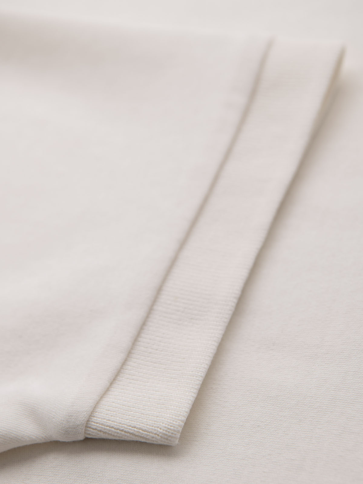 Ombre Men's polo shirt with zipper neckline - white