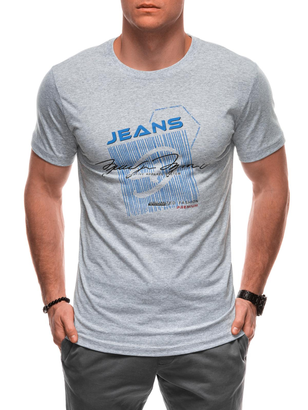 Edoti Mens printed t-shirt